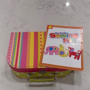 Colorful Sewing Kit for Kids by Alex Crafts